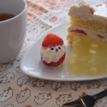 米粉のクリスマスケーキ